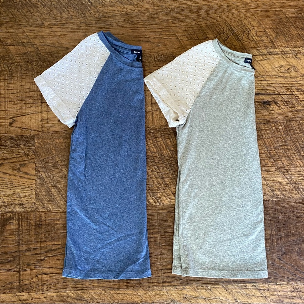 ❤️Gap Kids Eyelet Lace Top Bundle TWO Shirts XL (12)